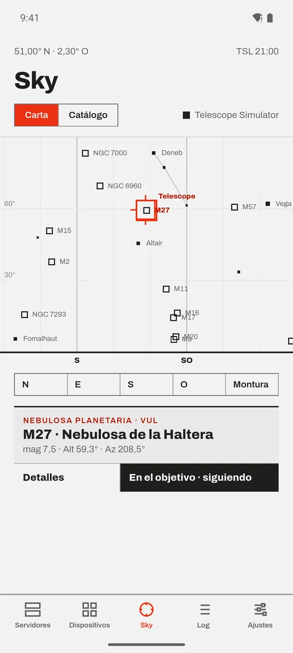 Carta del cielo